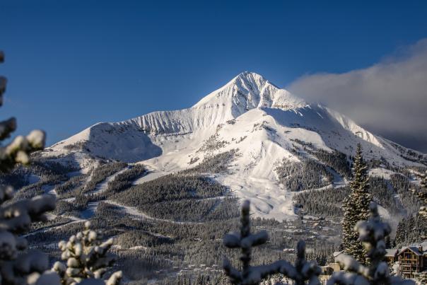 Winter on Lone Mountain