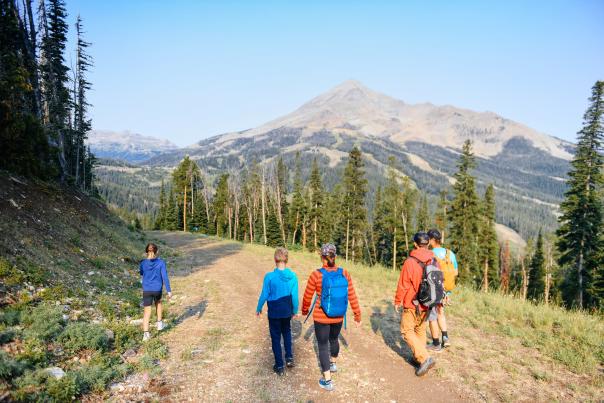 Hiking at Big Sky Resort