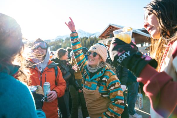 Apres at Big Sky Resort