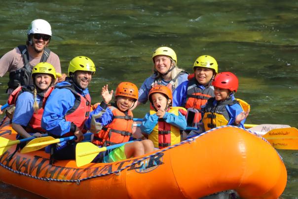 Family Rafting with Montana Whitewater