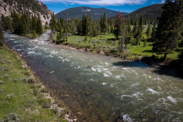 Gallatin River near Big Sky