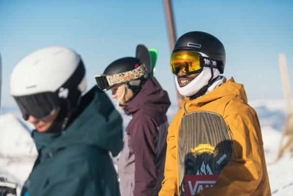 several people in ski gear
