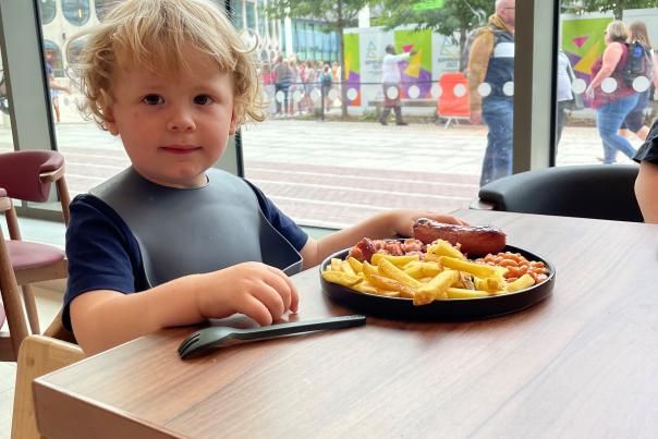 Kids east for £1 at B:Eats this half term