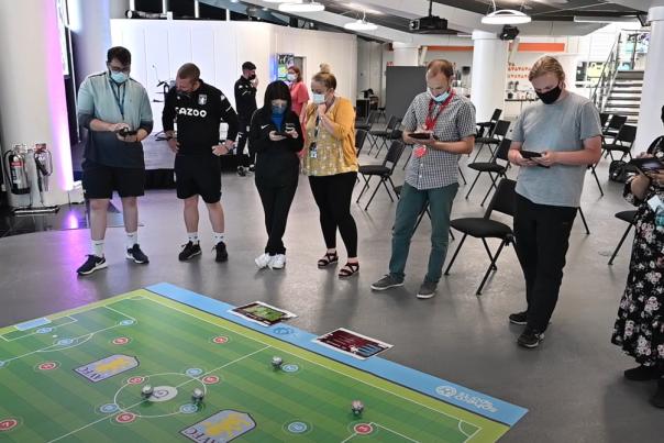 OUR GRANT FUNDS ASTON VILLA’S SCIENCE THROUGH FOOTBALL PROJECT
