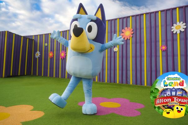 Bluey to arrive at Alton Towers Resort this Easter