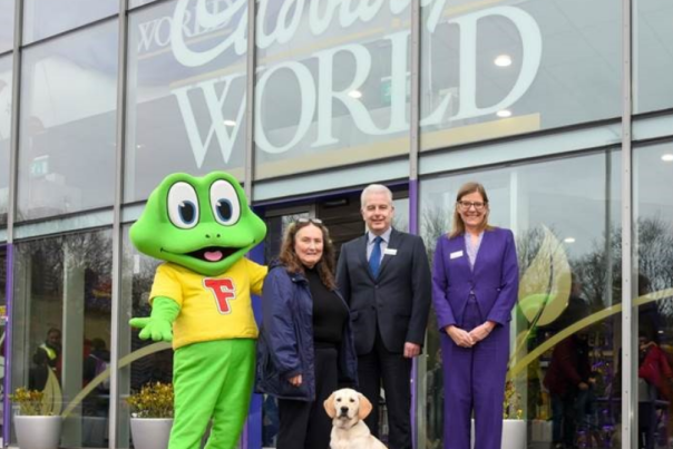 Cadbury World visitors raise £5,000 to name guide dog 