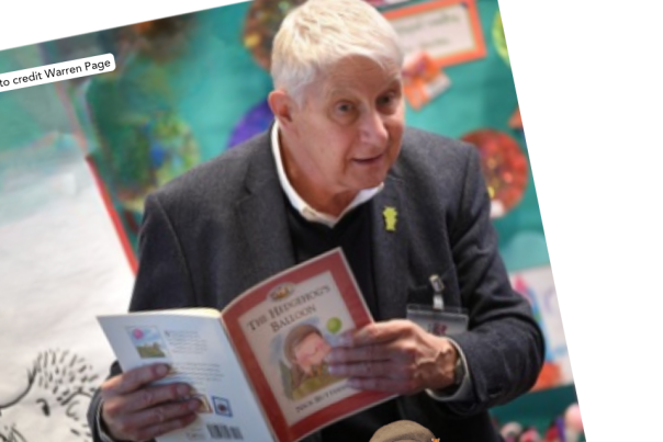 Author and Illustrator of the loved Percy the ParkKeeper books comes to the Gardens