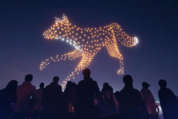 New drone light show for all the family launches in Bristol and the West Midlands