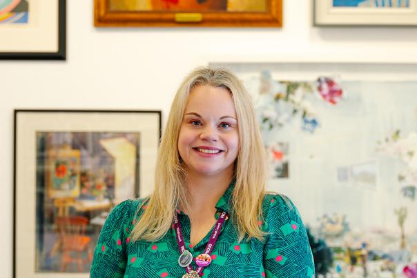 Julie, Collections Curator at The New Art Gallery Walsall