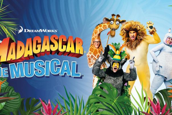 Madagascar the Musical arrives at The Alexandra Birmingham 14 to 17 March 2024