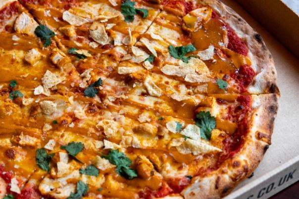 Crazy Pedro’s creates Balti pizza with Asha’s for National Curry Week