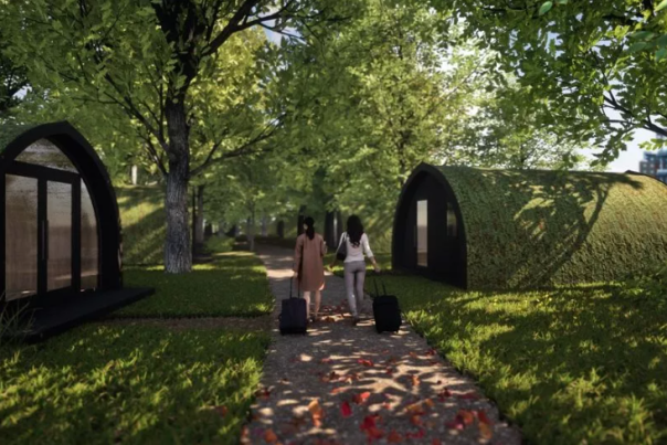 Green light for new glamping site on NEC campus