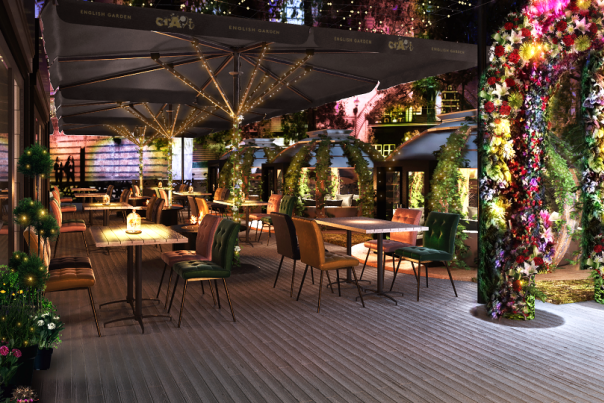 Craft Dining Rooms and AKtar Islam join forces to launch the Craft English Garden
