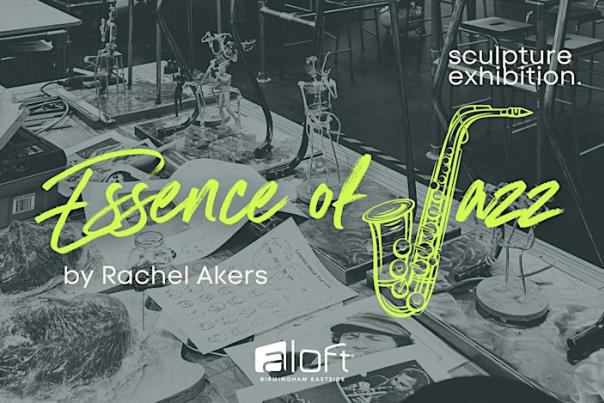 Essence of Jazz: Art Exhibition at The Aloft Birmingham Eastside with local Artist Rachel Akers 