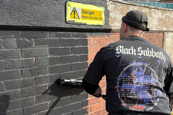 VB - Black Sabbath Mural