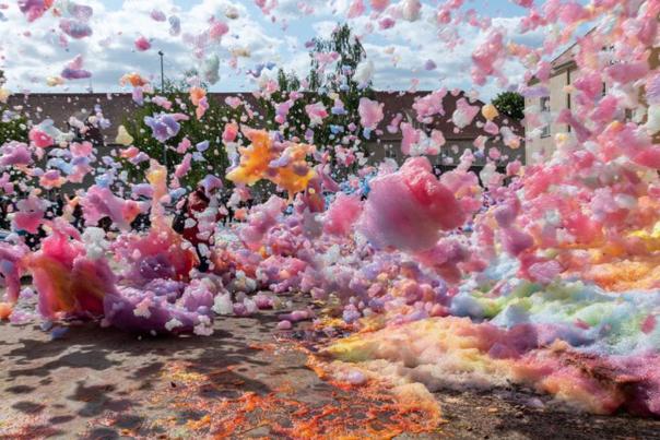 island of foam