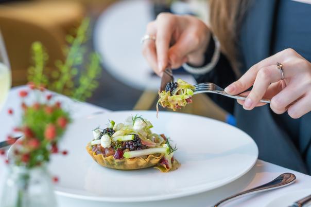 Enjoy Christmas in the clouds at Orelle, Birmingham’s iconic skyline restaurant