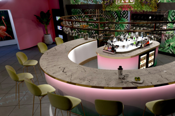 Rozu's flamboyant flamingos flock to the Arcadian  to ruffle up the feathers of Birmingham food scene with  sassy pan Asian street food and party vibes