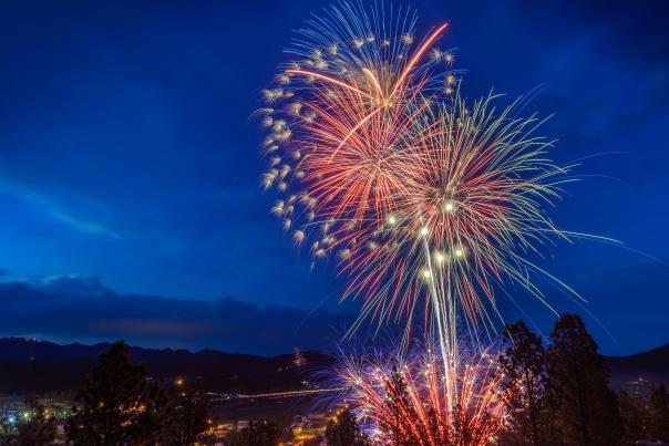 Custer-Fireworks