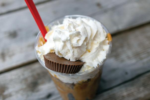 Ice Cream Sundae with Peanut Butter Cup