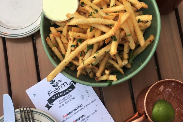FARMFamous Garlic Fries from FARMbloomington