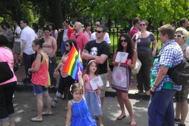 Pride Parade with Children
