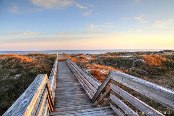 beach walkway