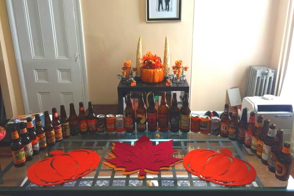 Pumpkin Beer Tasting