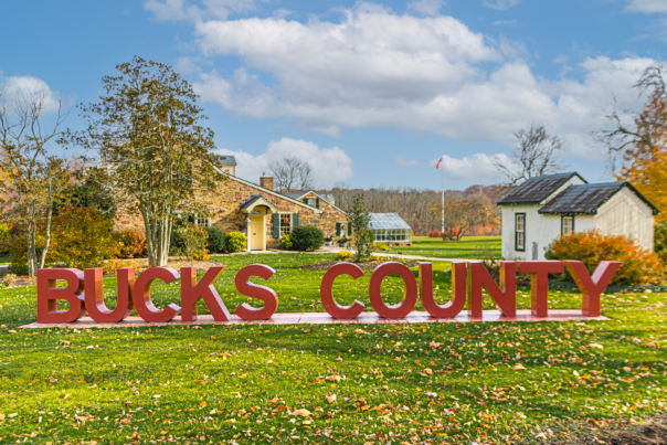 Bucks County Logo at Pearl S. Buck House