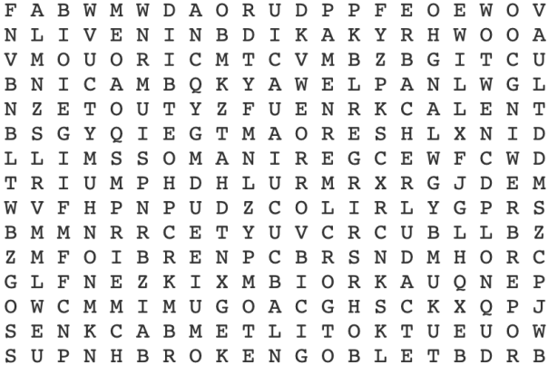 word search updated