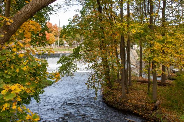 Marshall-Riverwalk in Fall