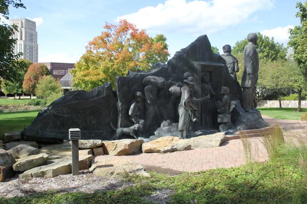 Underground Railroad Statue