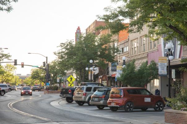 Downtown Casper, Wyoming