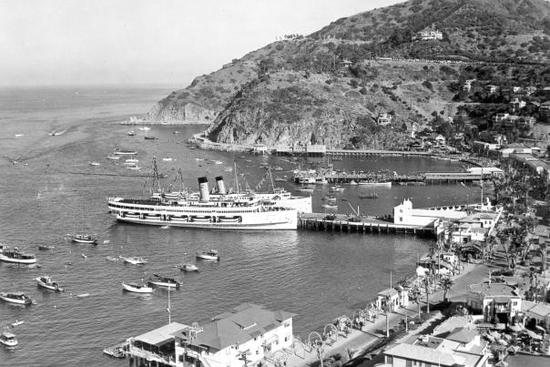 Early Catalina History Steamer Ships