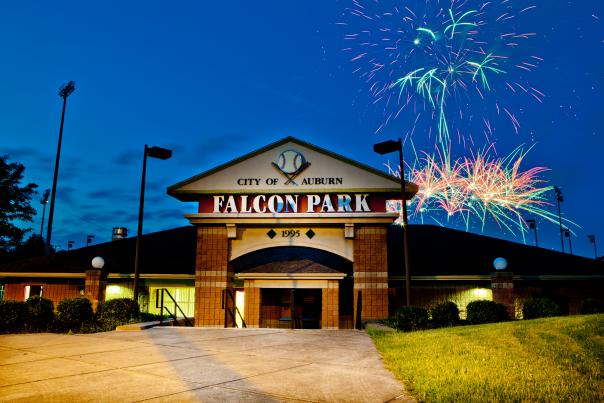 Fireworks at Falcon Park