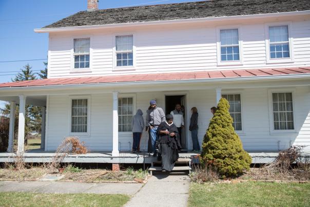 Harriet Tubman Home in Early Spring