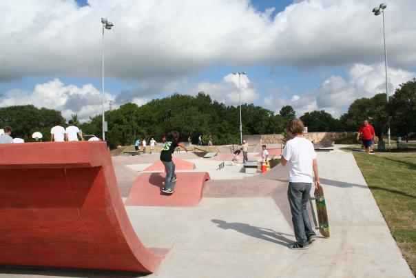 Skate Park in Cedar Park, Texas