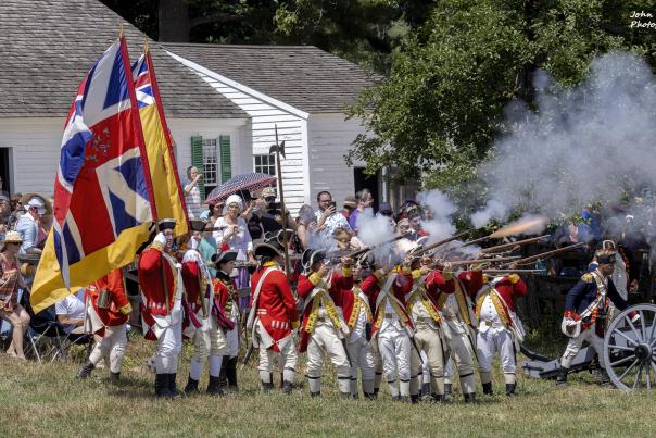 Red Coats and Rebels Reenactment at Old Sturbridge Village