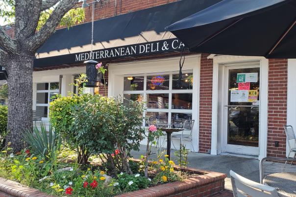 Mediterranean Deli street side, Chapel Hill