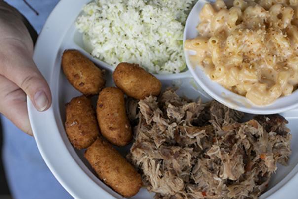 BBQ Plate at Hillsborough BBQ