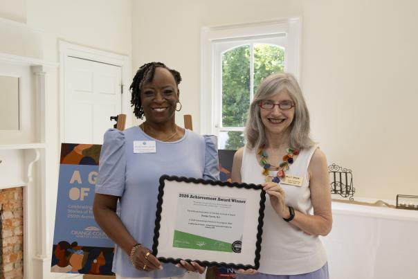 County Commissioners with NACO Award for Book