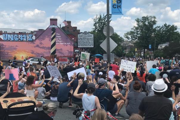 June 6 2020 NAACP sponsored Rally for Justice in Chapel Hill
