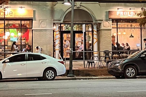 Outside View of Epilogue & Prologue Bookstores