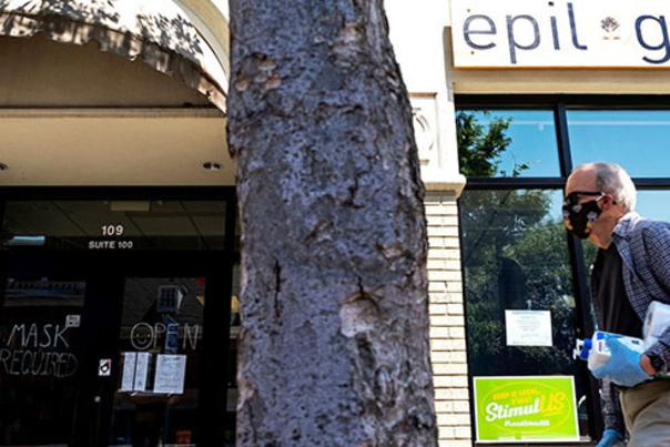 Franklin Street during COVID-19