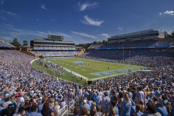 Kenan Stadium by UNC Athletic Communications