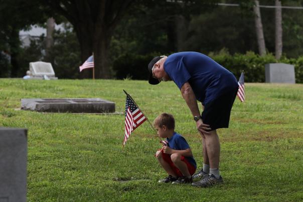 Memorial Day Flags