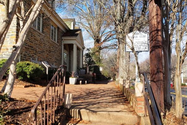 Steps to Orange County Historical Museum