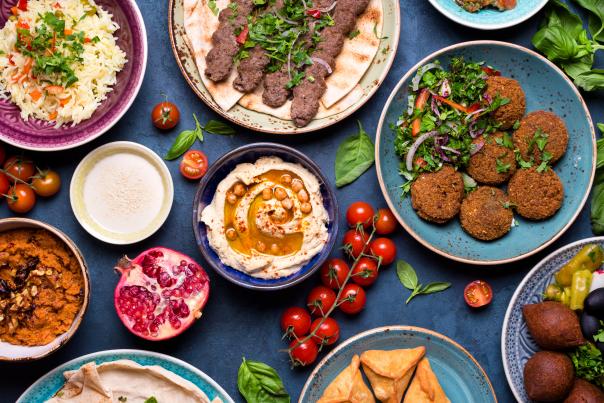 Halal Food Spread
