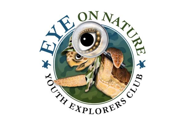 Logo of Eye on Nature program w/Turtle