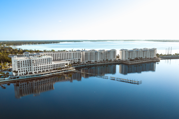 Aerial View of Sunseeker Resort Charlotte Harbor